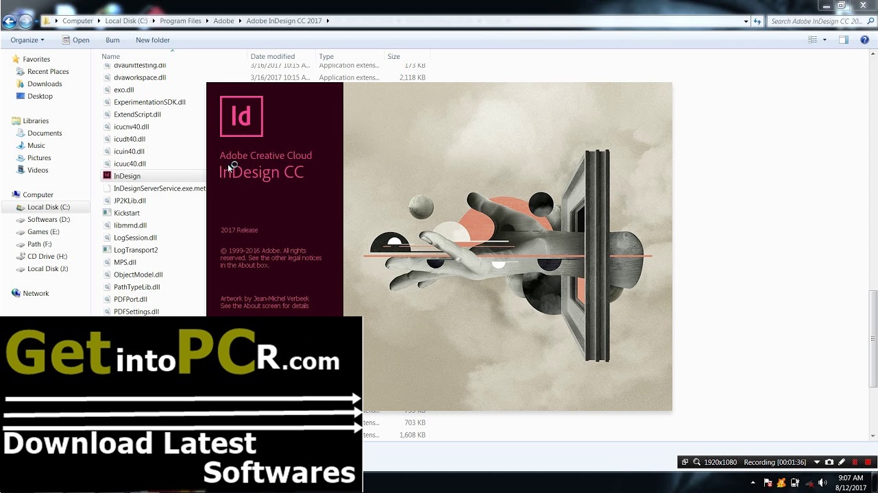 Adobe InDesign CC 2017 getintopc
