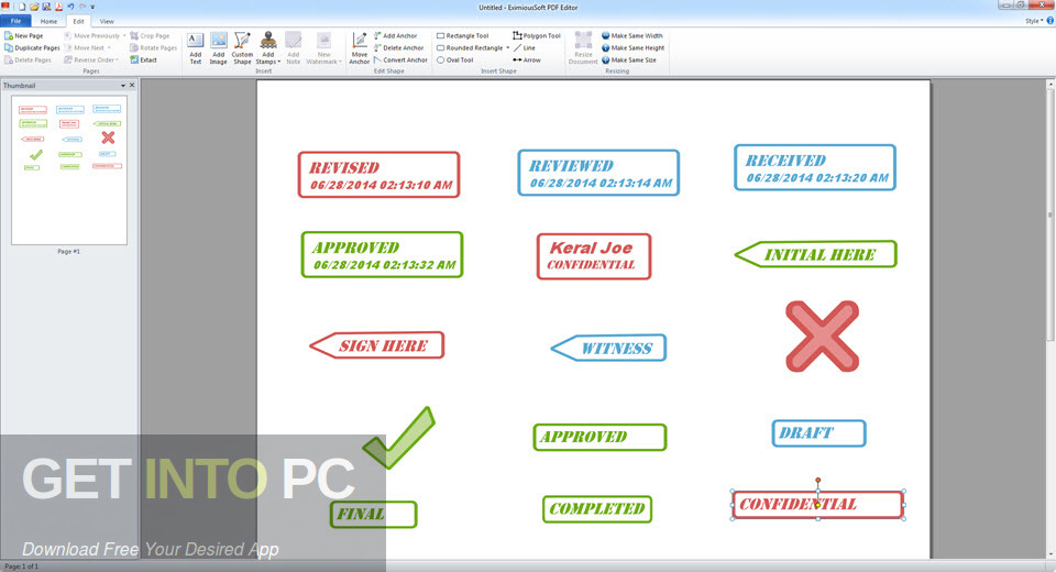 EximiousSoft PDF Editor Direct Link Download