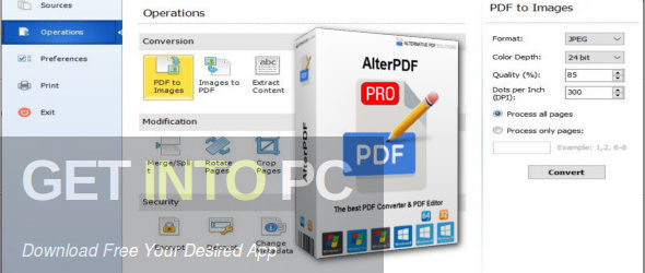 AlterPDF Pro Free Download