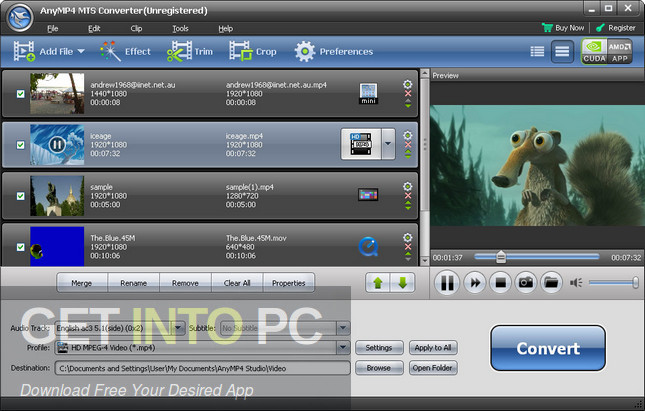 AnyMP4 MTS Converter Direct Link Download