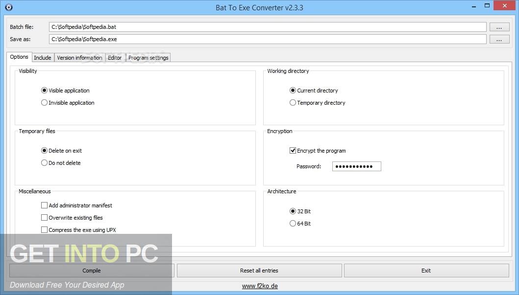 Advanced BAT to EXE Converter PRO Direct Link Download