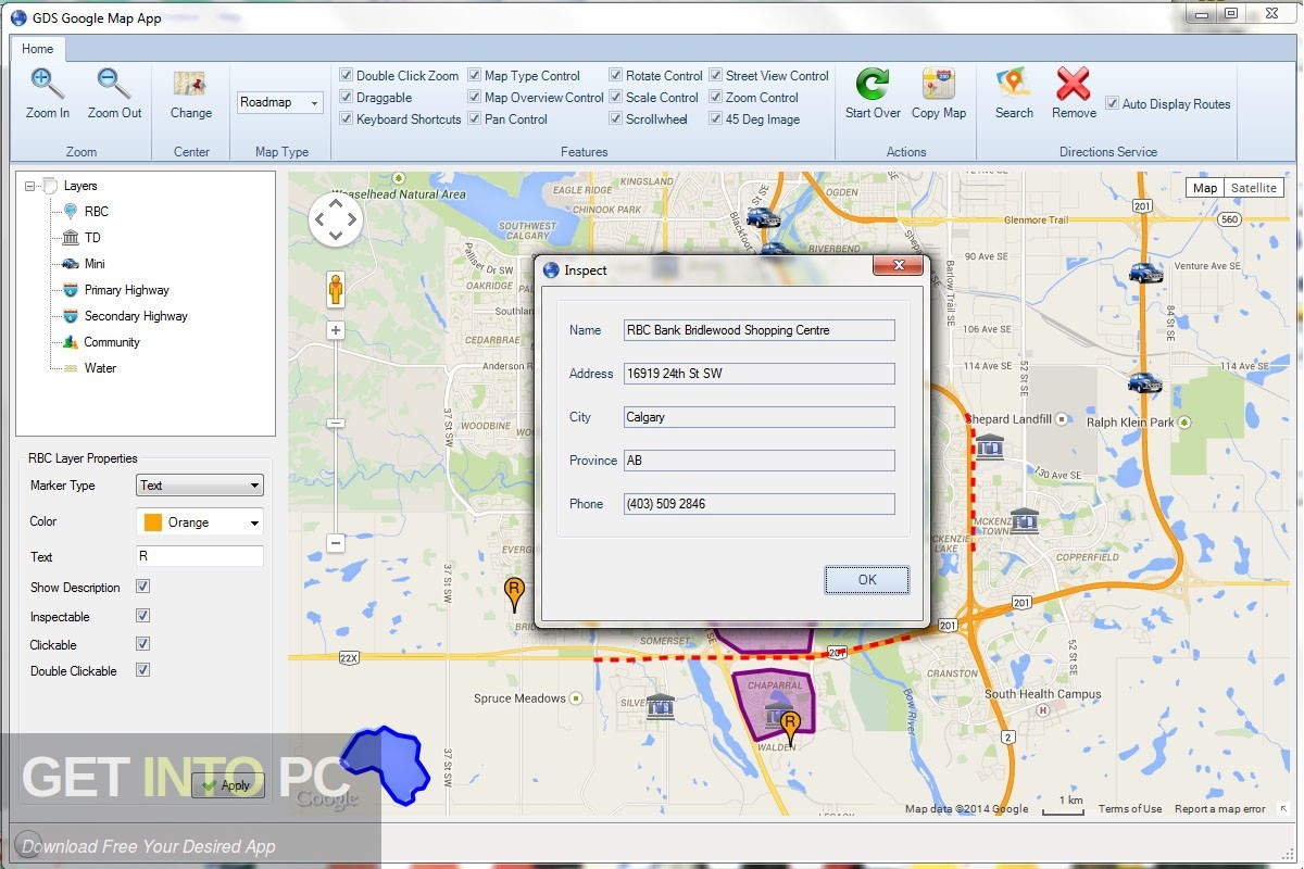 GDS Google Map Desktop Control Offline Installer Download