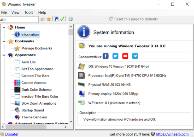 5 Best Customization Tools for Windows 10 4 WinAero Tweaker