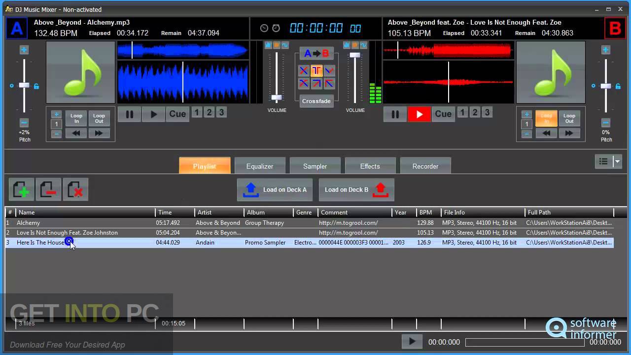 DJ Music Mixer Offline Installer Download-GetintoPC.com