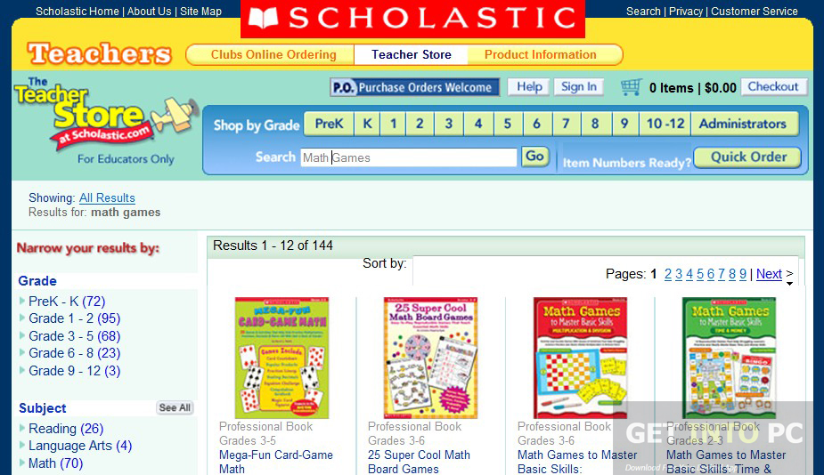 Scholastic Math Kindergarten to 2nd Grade Educational ISO Latest Version Download