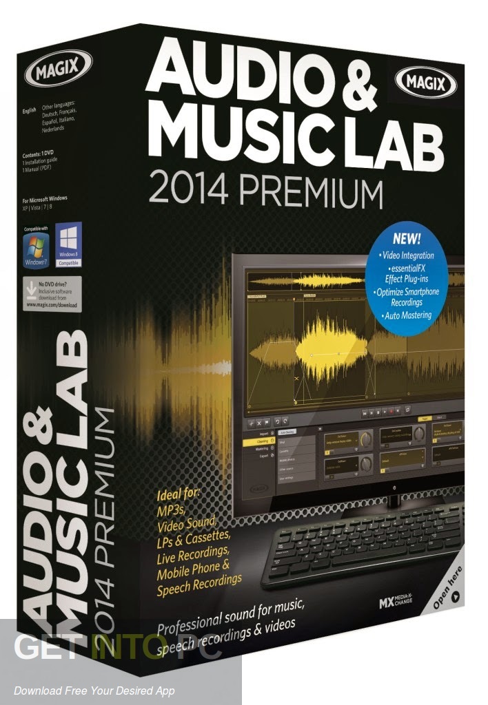 MAGIX Audio Music Lab 2014 Premium Free Download-GetintoPC.com