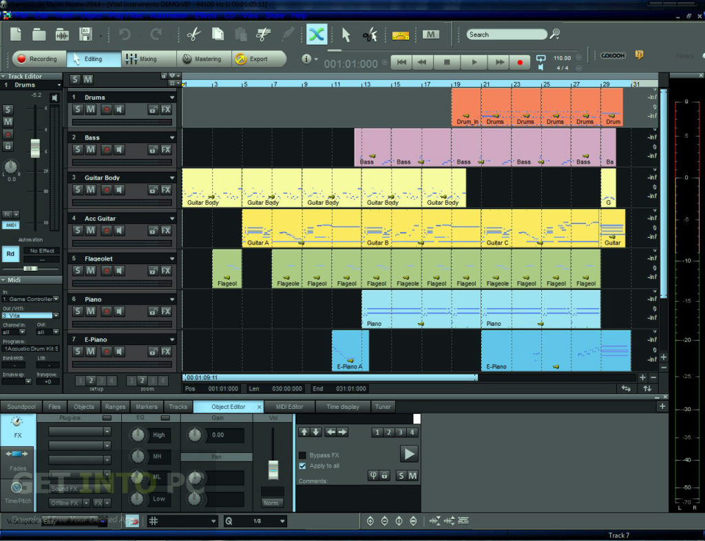 MAGIX Samplitude Music Studio 2014 ISO Direct Link Download