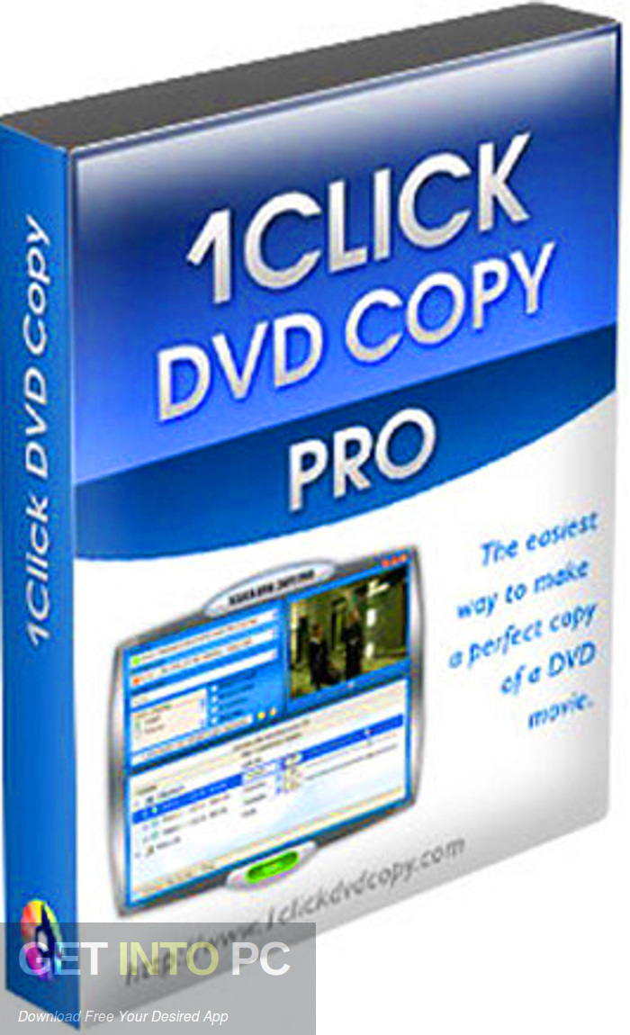 1CLICK DVD Copy Pro Free Download GetintoPC.com