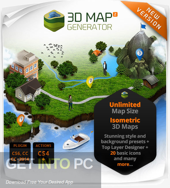 3D Map Generator Plugin Free Download GetintoPC.com