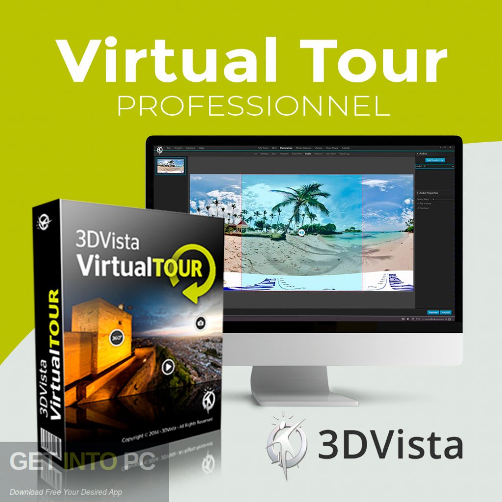 3DVista Virtual Tour Suite 2018 Free Download GetintoPC.com