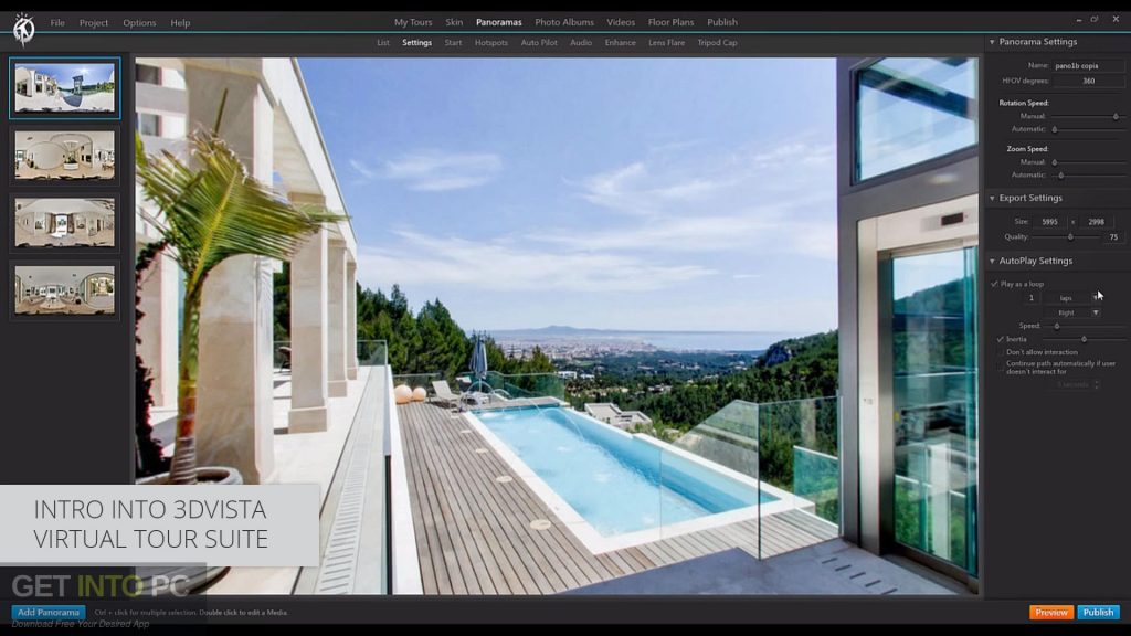 3DVista Virtual Tour Suite 2018 Latest Version Download-GetintoPC.com 3DVista Virtual Tour Suite 2018 Latest Version Download-GetintoPC.com