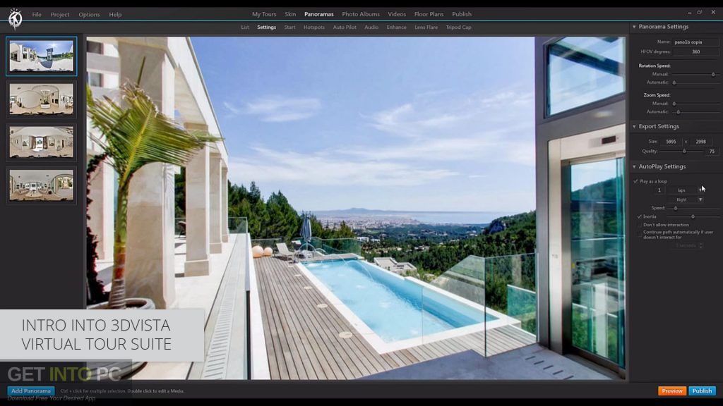 3DVista Virtual Tour Suite 2018 Latest Version Download-GetintoPC.com