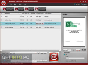 4Videosoft PDF to Text Converter Free Download-GetintoPC.com