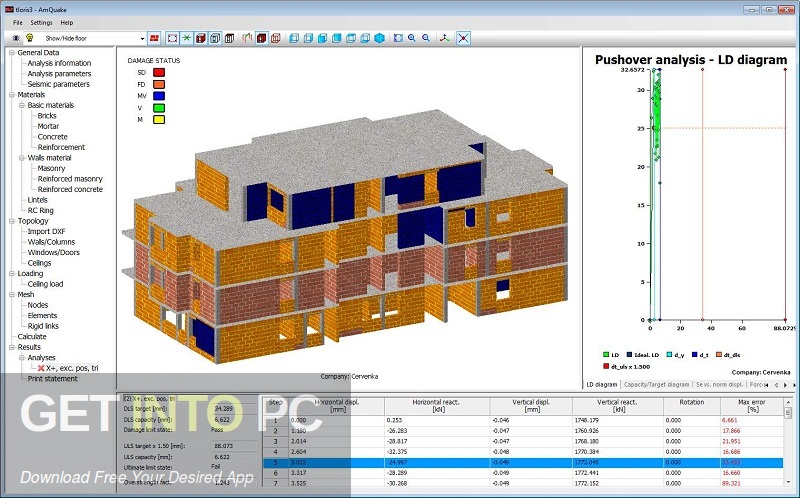 ATENA Masonry earthQuake Offline Installer Download-GetintoPC.com