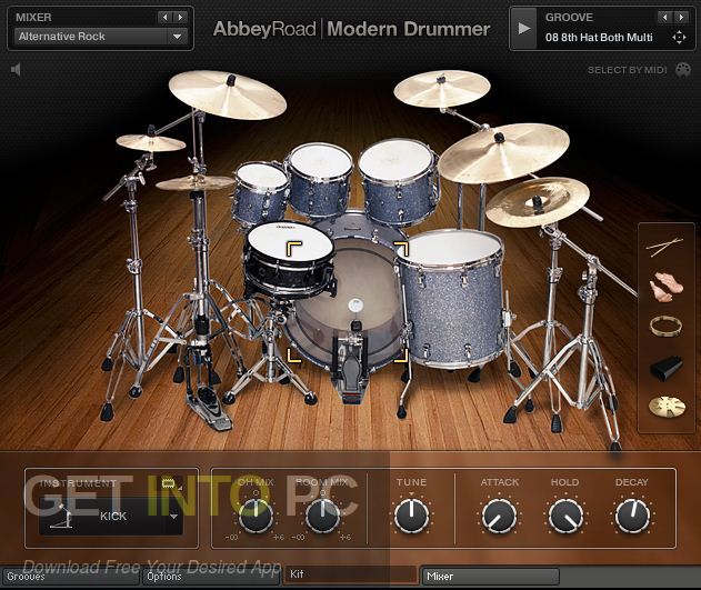 Abbey Road Modern Drummer Kontakt Library Direct Link Download-GetintoPC.com