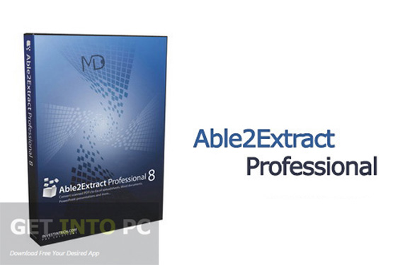 Able2Extract Professional Free Download