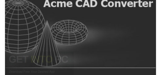 Acme CAD Converter 2020 Free Download