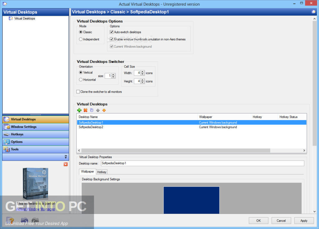 Actual Virtual Desktops Direct Link Download-GetintoPC.com