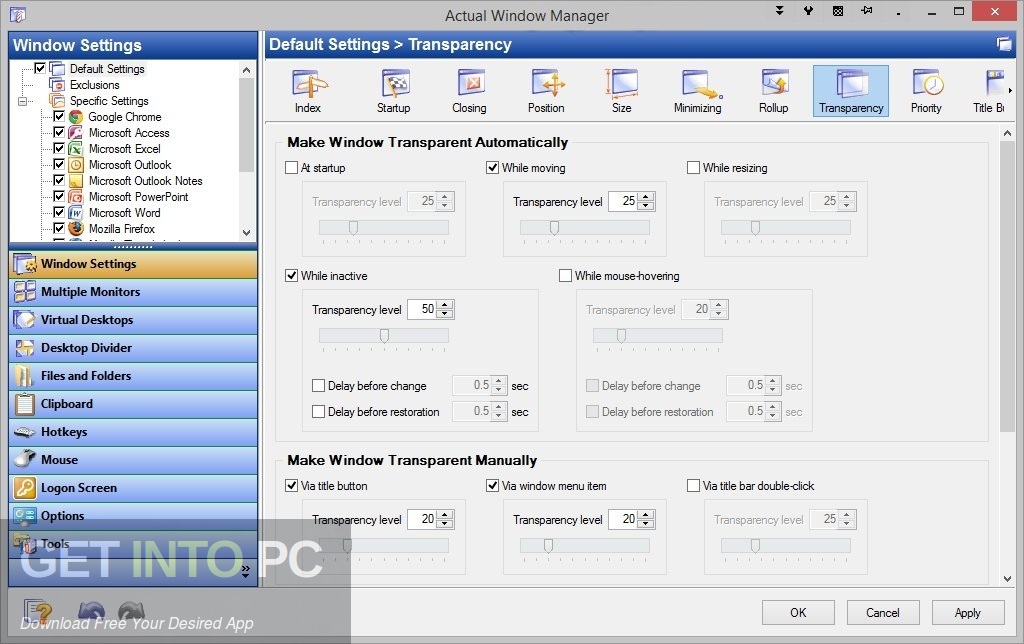 Actual Window Manager Offline Installer Download-GetintoPC.com Actual Window Manager Offline Installer Download-GetintoPC.com