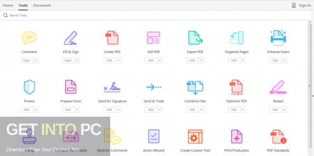 Adobe Acrobat Reader DC 2020 Offline Installer Download GetintoPC.com