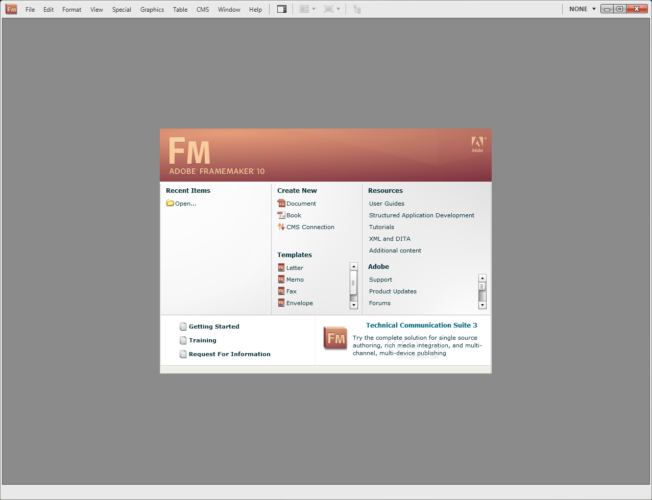FrameMaker Free Download setup
