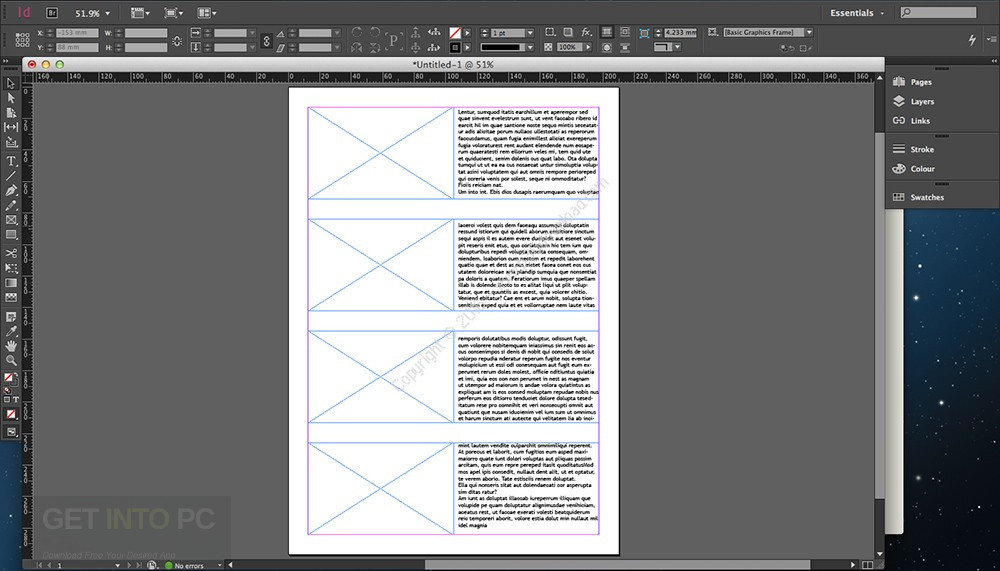 Adobe InDesign CC 2017 DMG for MacOS Latest Version Download
