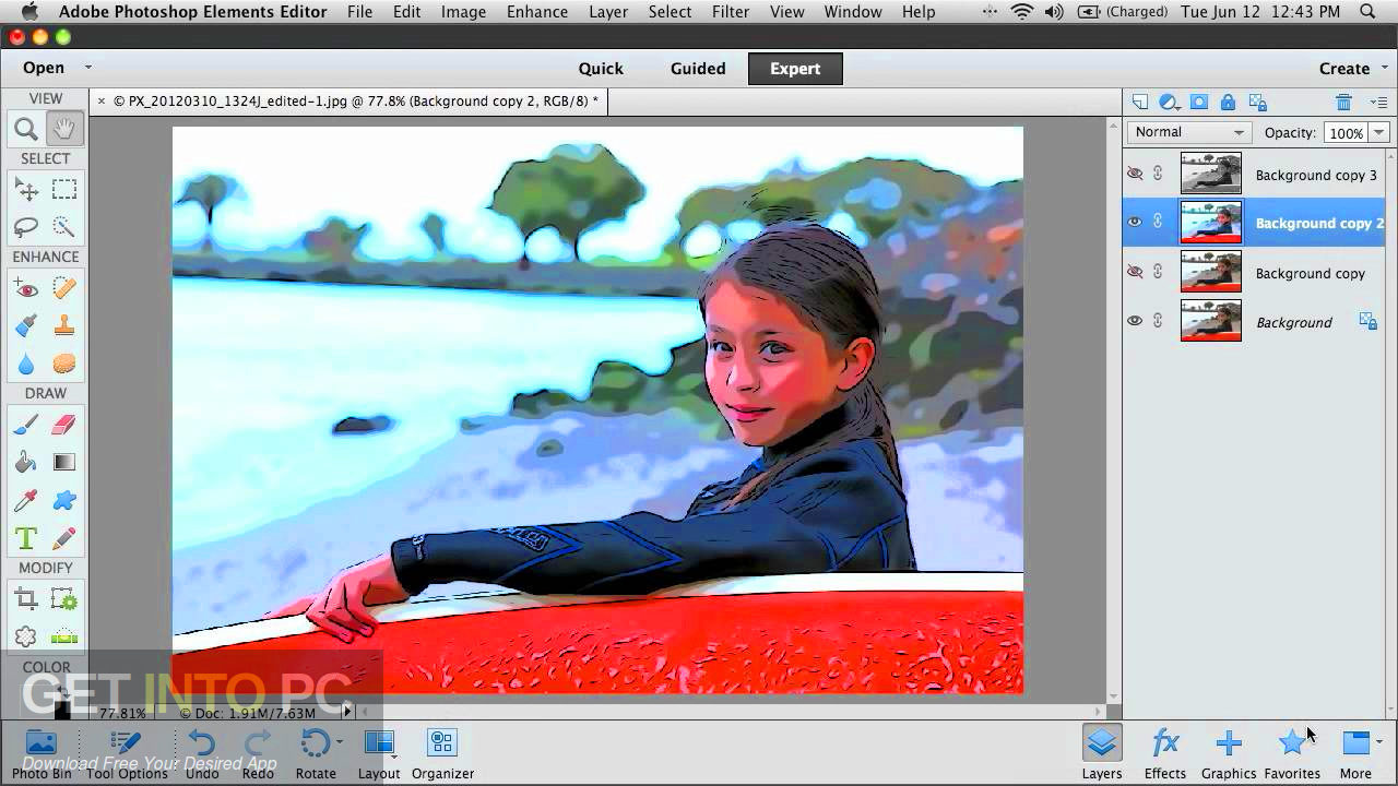 Adobe Photoshop Elements 11 Direct Link Download-GetintoPC.com