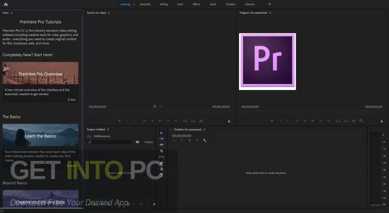Adobe Premiere Pro CC 2019 for Mac Offline Installer Download-GetintoPC.com