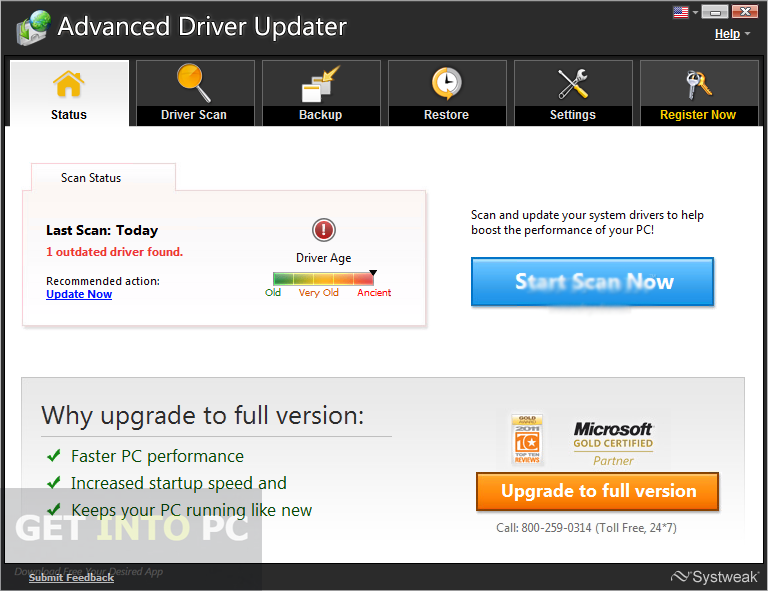 Advanced Driver Updater 2020 Offline Installer Download