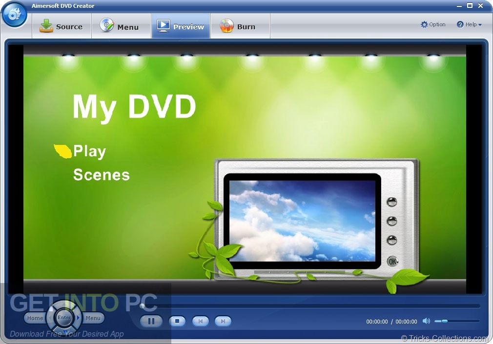 Aimersoft DVD Creator Offline Installer Download-GetintoPC.com