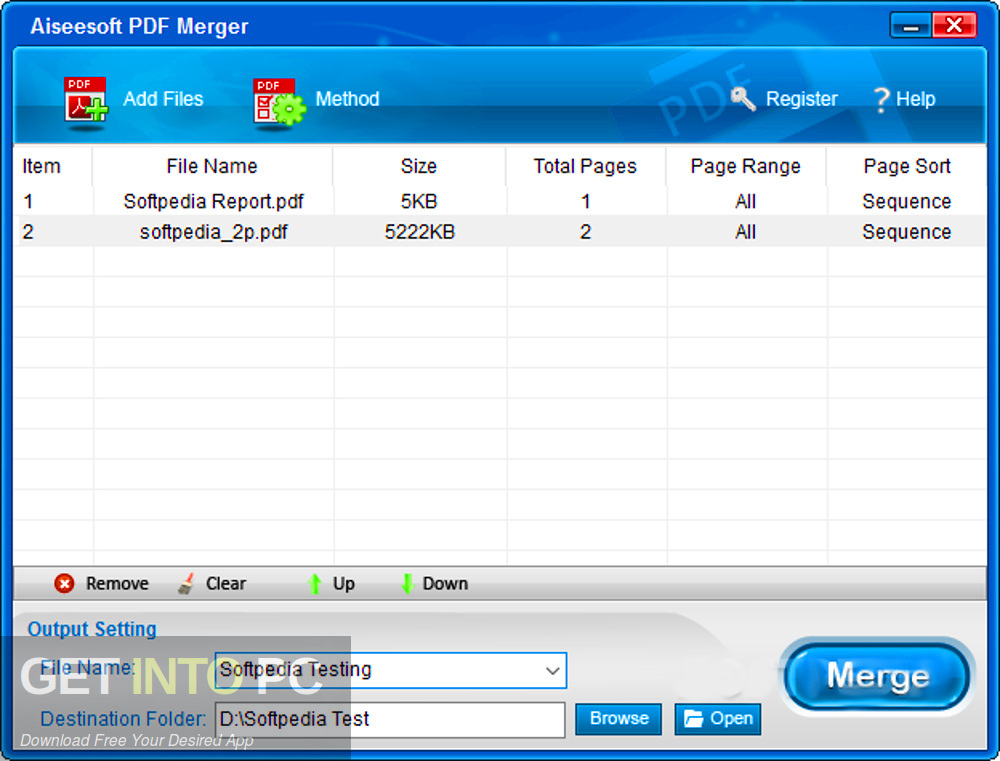 Aiseesoft PDF Merger Offline Installer Download-GetintoPC.com