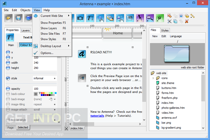 Antenna Web Design Studio Offline Installer Download Antenna Web Design Studio Offline Installer Download