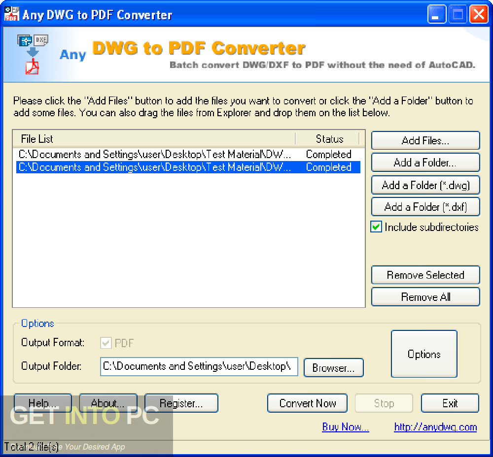 Any DWG to PDF Converter Pro 2020 Latest Version Download GetintoPC.com