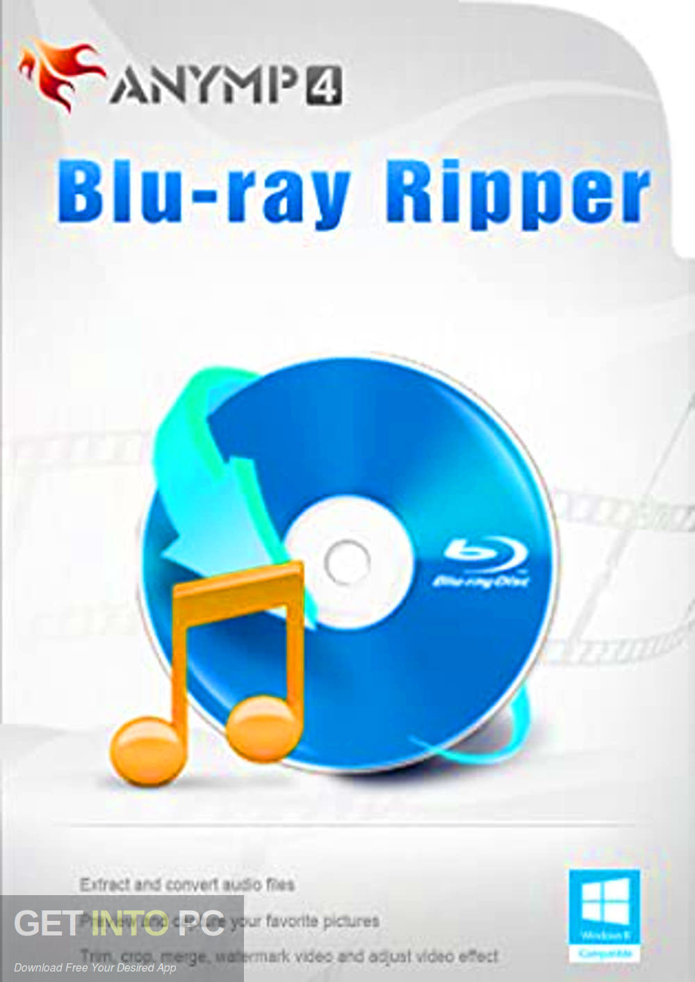 AnyMP4 Blu ray Ripper Free Download GetintoPC.com