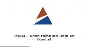 ApexSQL BI Monitor Professional Edition Offline Installer Download-GetintoPC.com