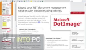 Atalasoft DotImage .NET Imaging SDK Free Download-GetintoPC.com