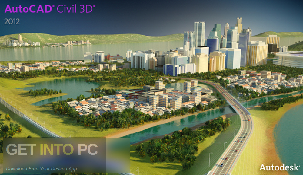 Autodesk AutoCAD Civil 3D 2012 Free Download-GetintoPC.com