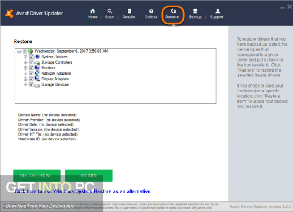 Avast Driver Updater Offline Installer Download GetintoPC.com