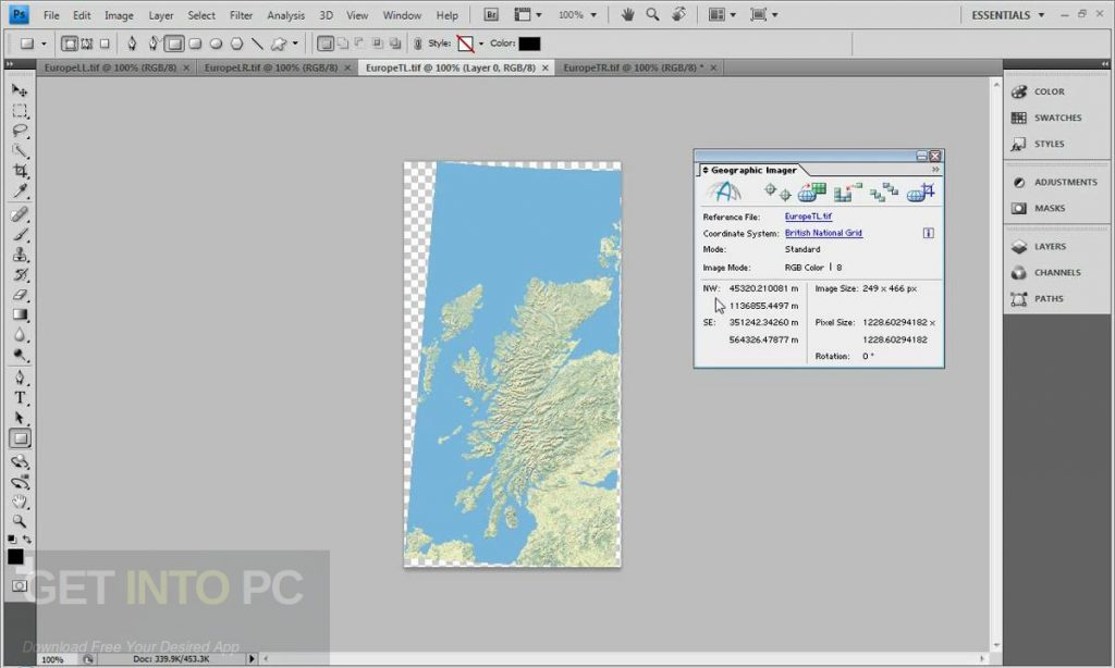 Avenza Geographic Imager for Photoshop Direct Link Download