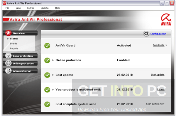 Avira Antivirus Pro v15 Offline Installer Download Avira Antivirus Pro v15 Offline Installer Download