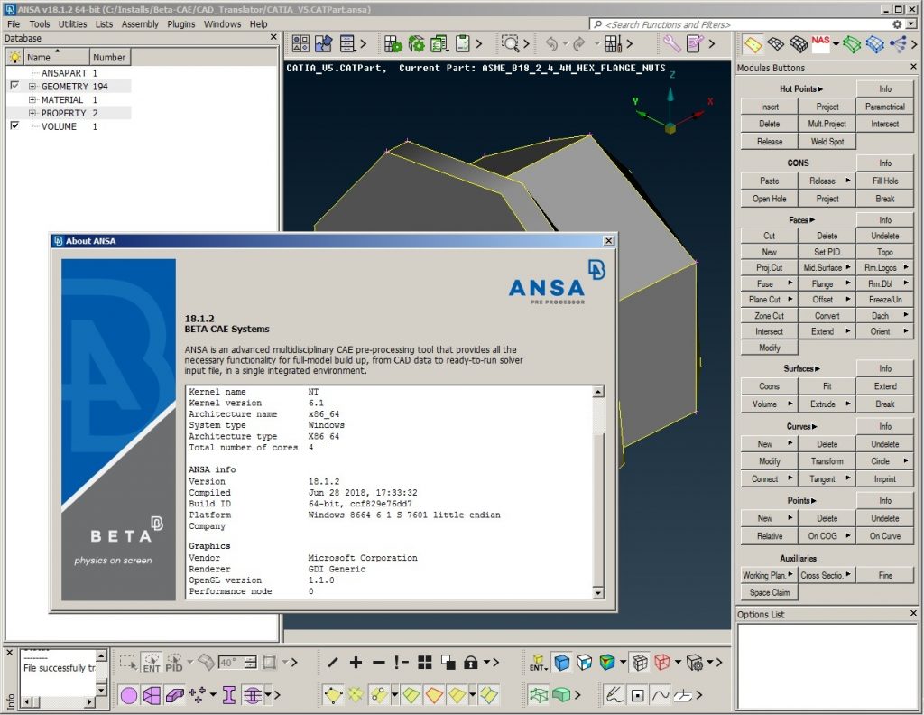 BETA CAE Systems 18.1.2 Latest Version Download