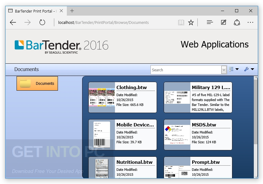 BarTender Enterprise Automation 2016 Offline Installer Download