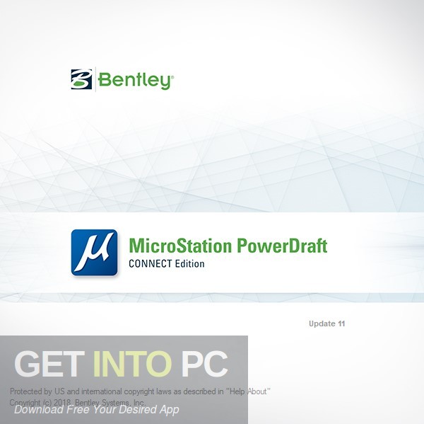 Bentley MicroStation PowerDraft CONNECT Edition Free Download-GetintoPC.com