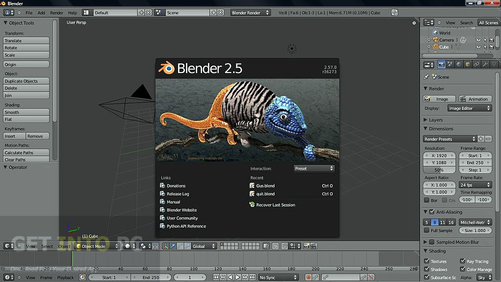Blender Offline Installer Download
