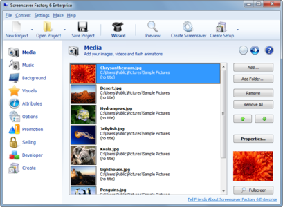 Blumentals Screensaver Factory Enterprise Offline Installer Download