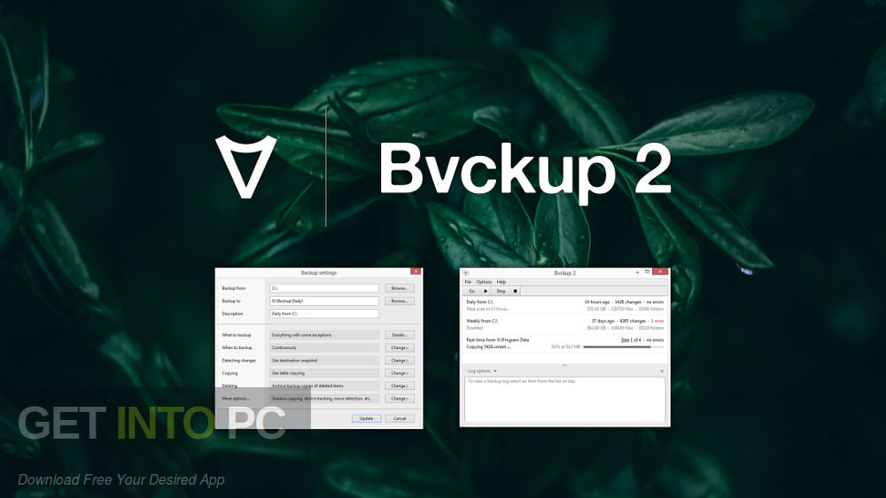 Bvckup 2 Professional Free Download GetintoPC.com