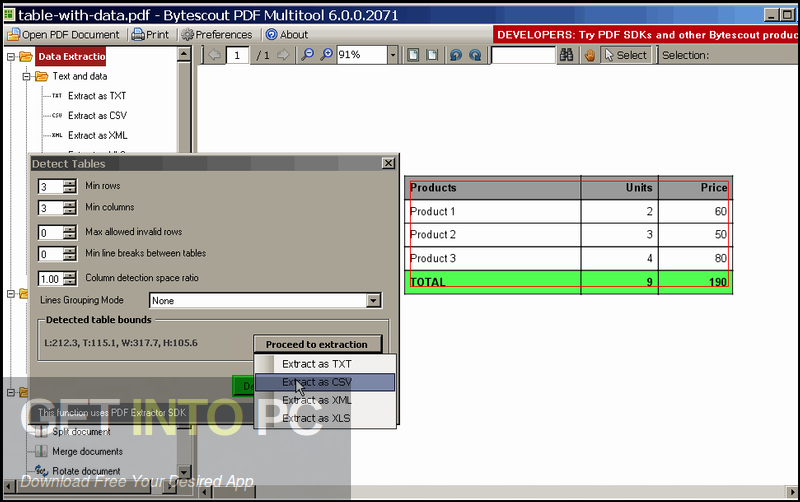 ByteScout PDF Multitool 2020 Direct Link Download ByteScout PDF Multitool 2020 Direct Link Download