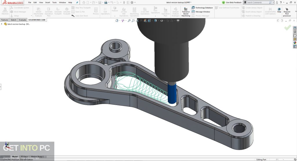 CAMWorks 2019 for SolidWorks Direct Link Download-GetintoPC.com