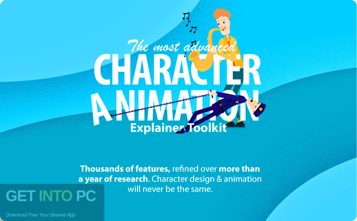 Character Animation Explainer Toolkit for After Effects Free Download-GetintoPC.com