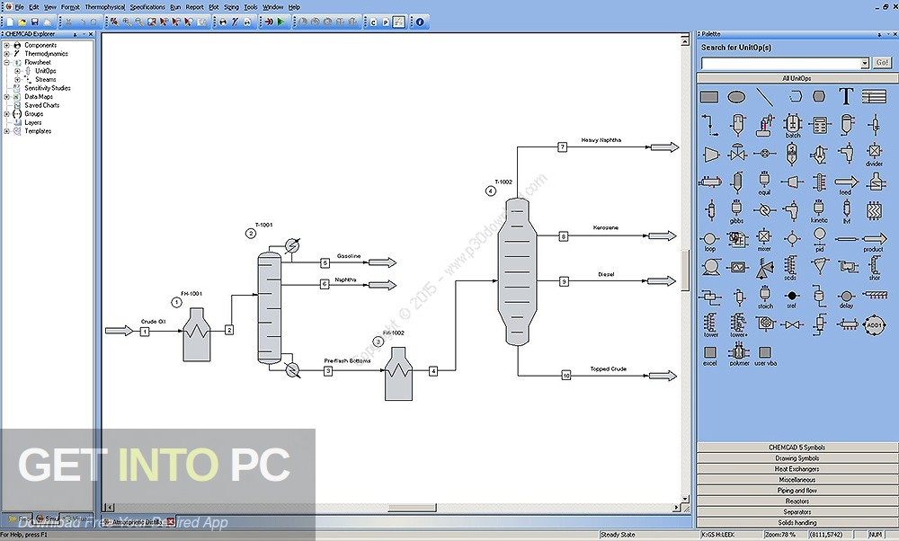 Chemstations CHEMCAD Suite 7.1.2.9917 Latest Version Download-GetintoPC.com